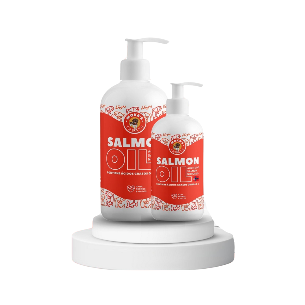 Aceite de salmon para perros y gatos
