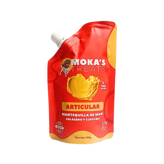 Mantequilla de maní para perros - articular